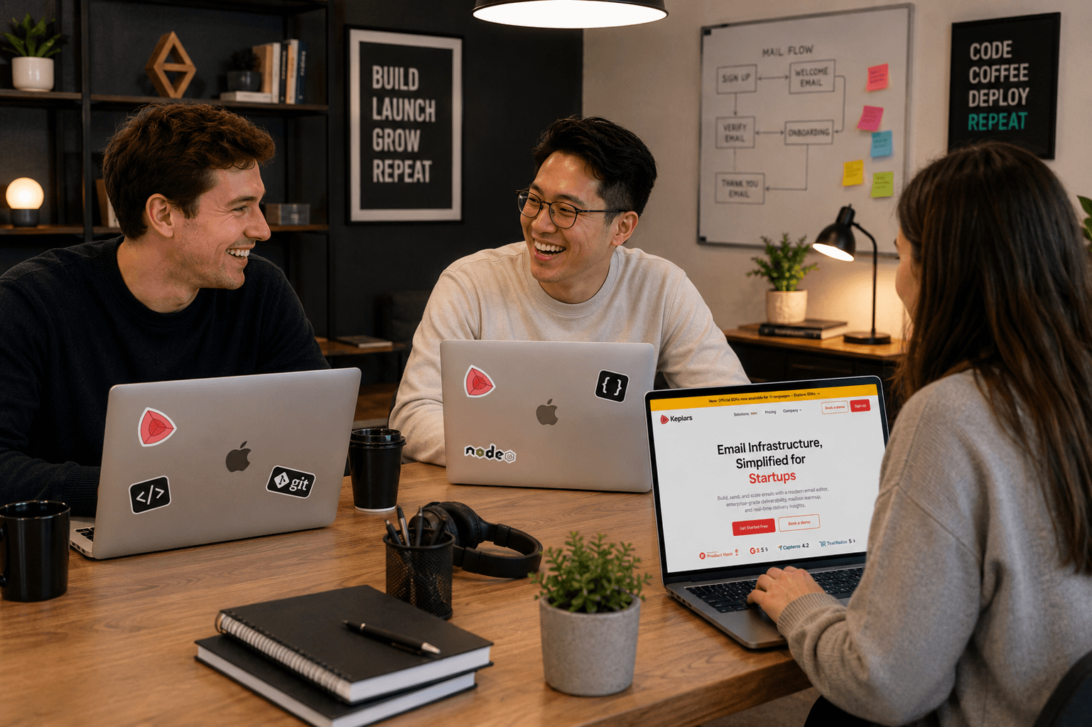 The Keplars team building modern email infrastructure